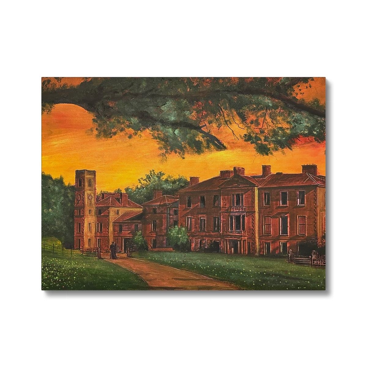 Cambo House St Andrews Painting | Canvas Prints From Scotland