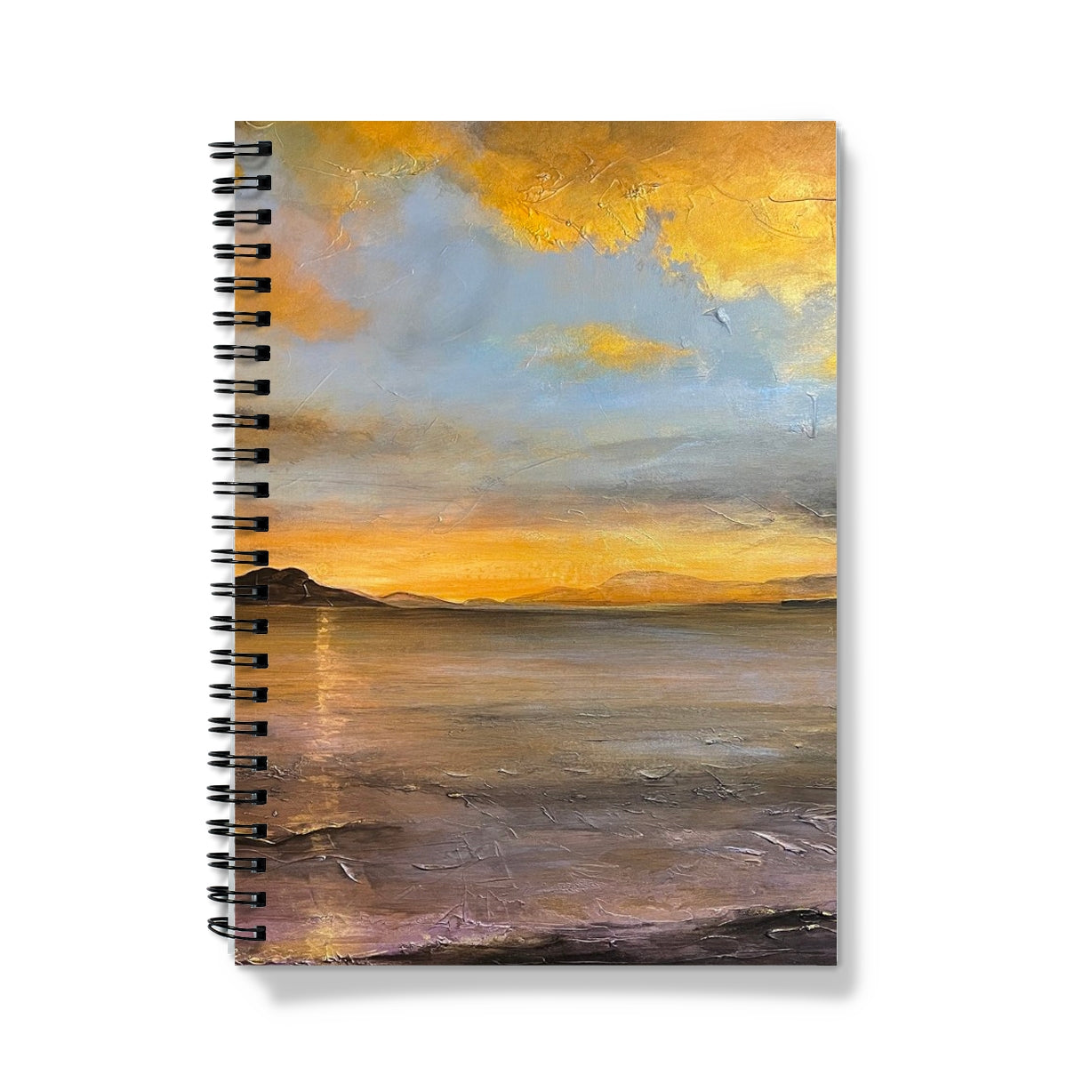 Loch Linnhe Sunset Art Gifts Notebook
