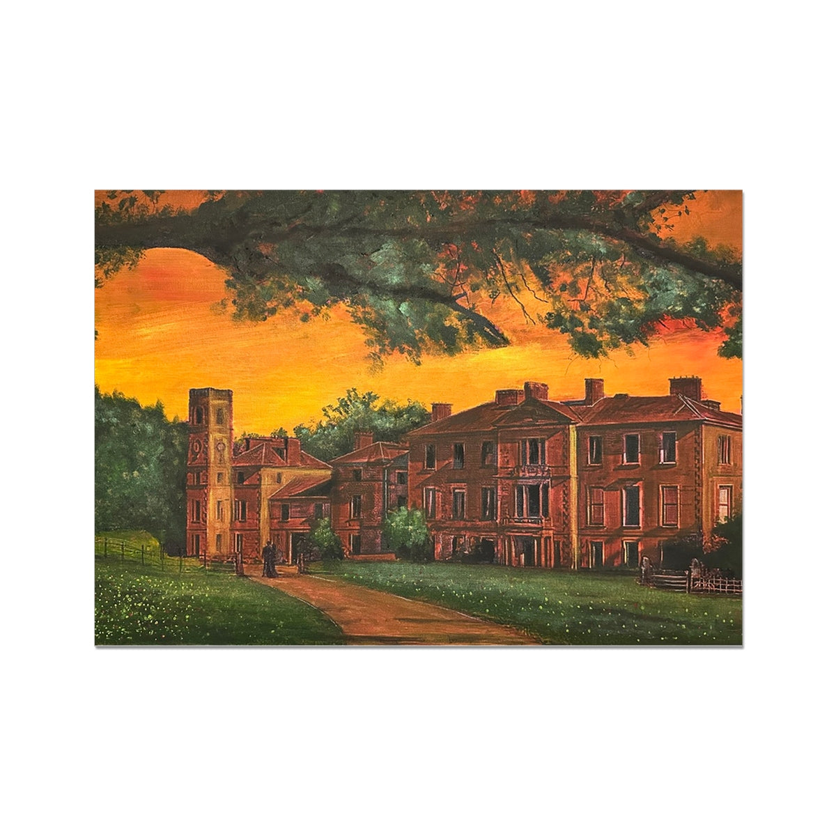 Cambo House St Andrews Painting | Fine Art Prints From Scotland