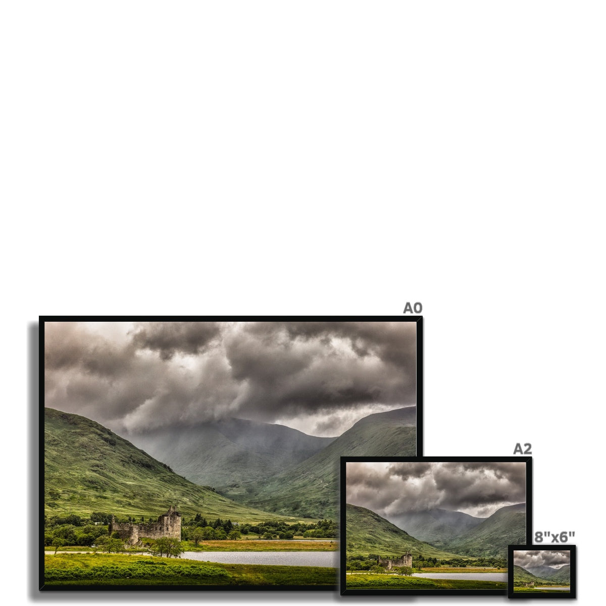 Kilchurn Castle Loch Awe Scottish Landscape Photography | Framed Print