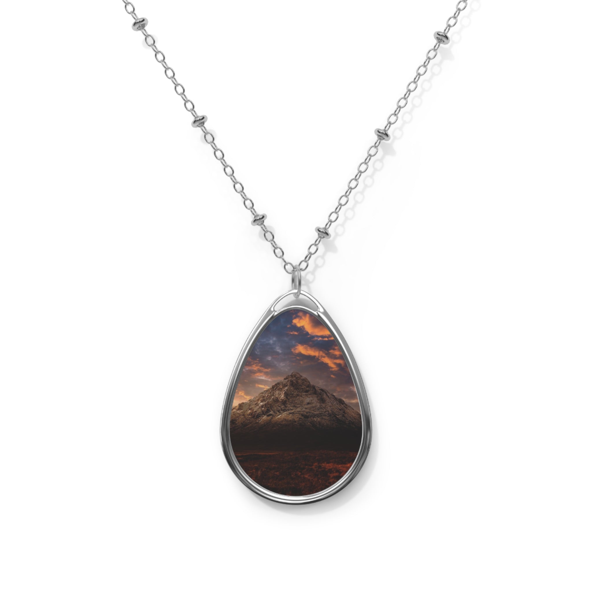 Buachaille Etive Mor Dusk | Scottish Art Jewellery | Necklace