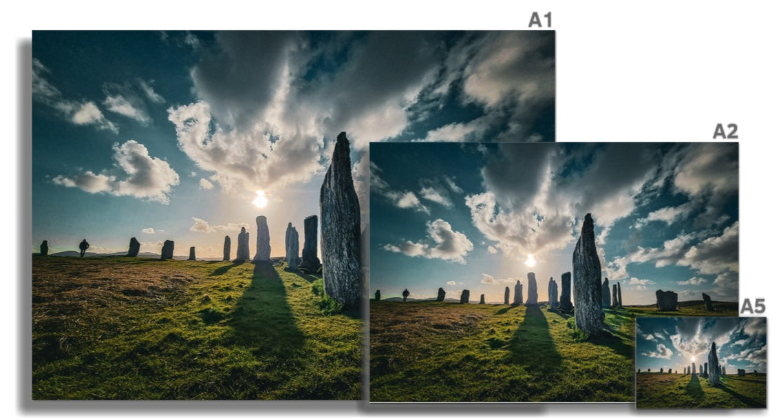Calanais Standing Stones - Isle of Lewis Fine Art Print