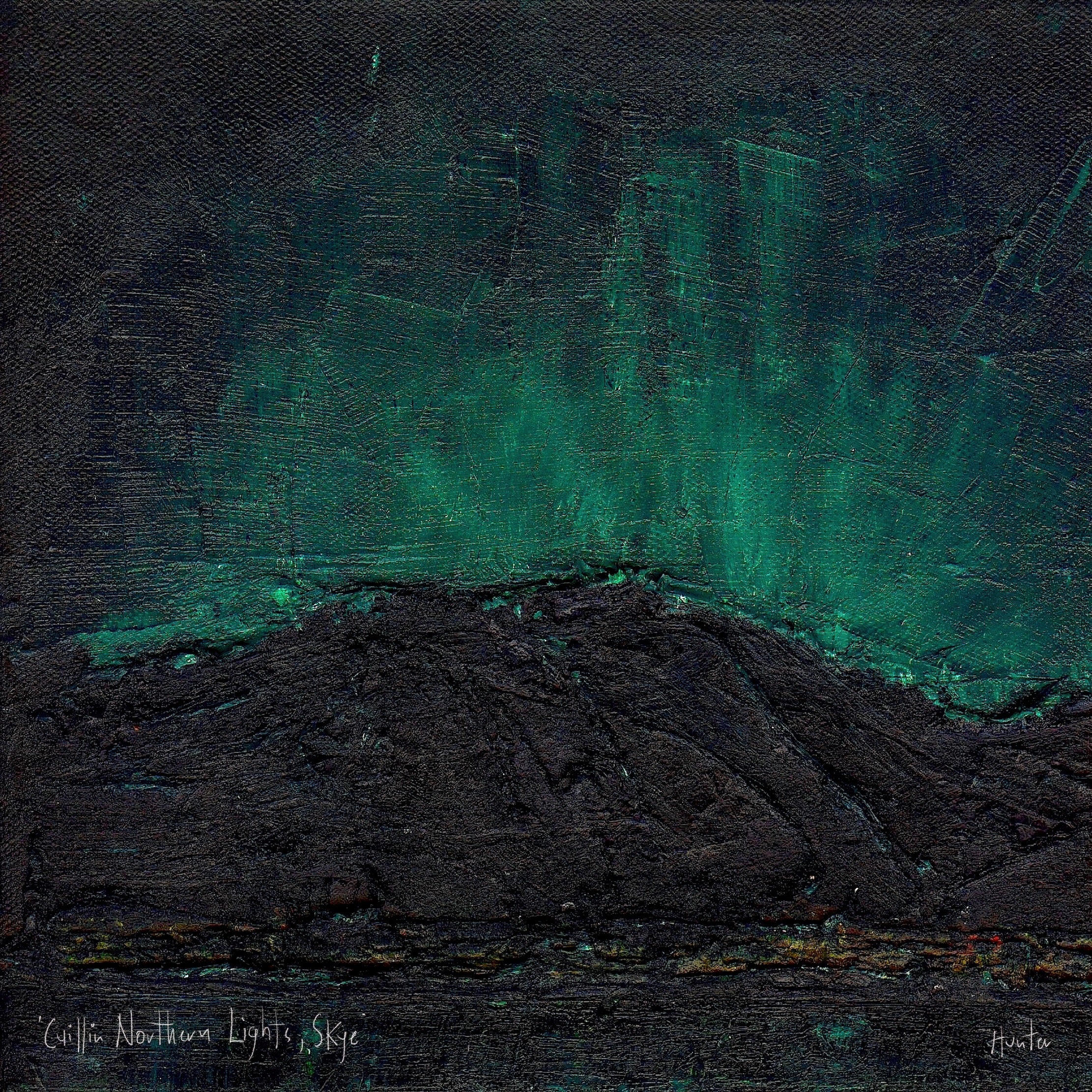 Skye Northern Lights | Scotland In Your Pocket Art Print