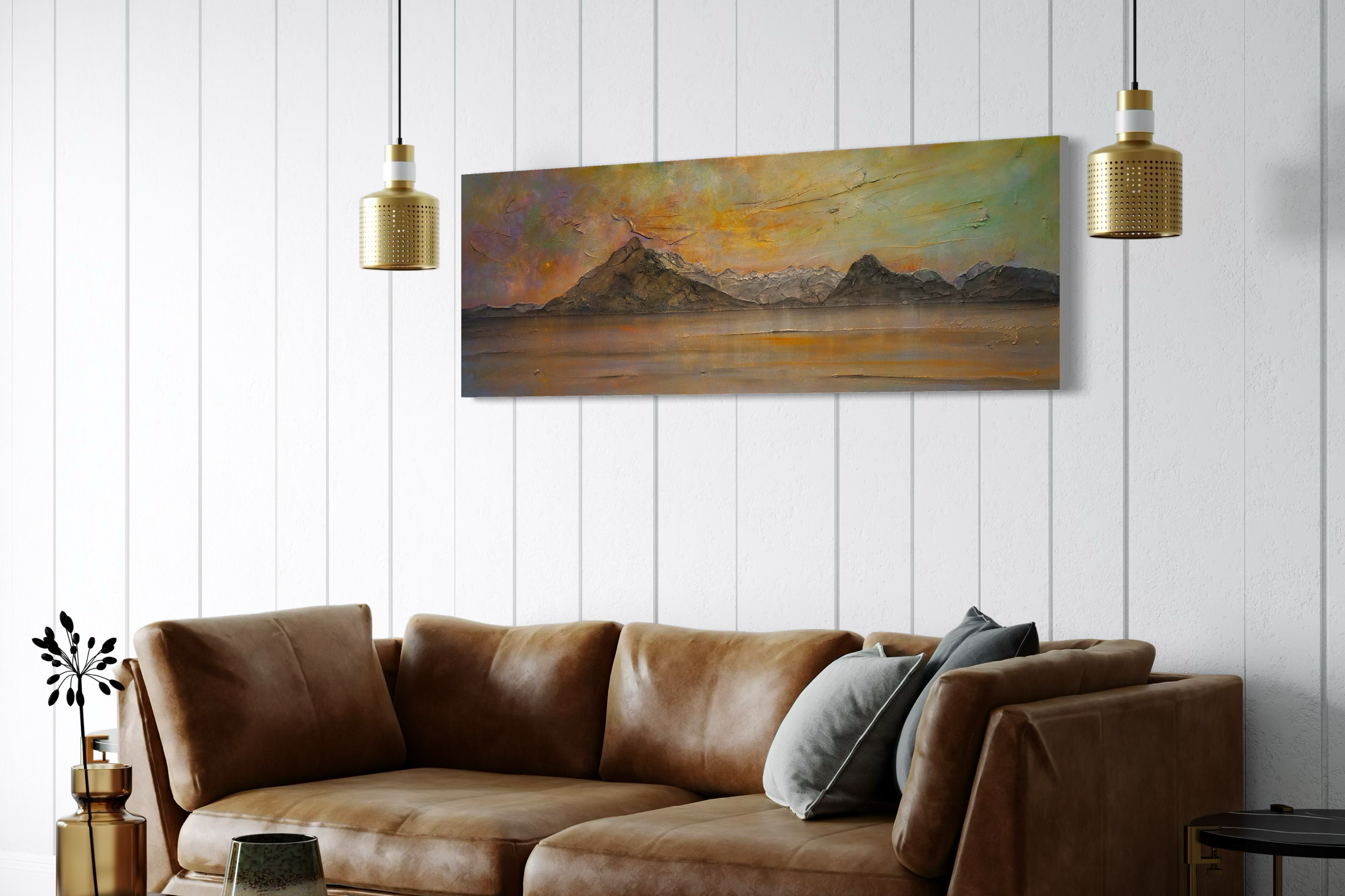 Skye Panoramic Scottish Landscape Art Prints