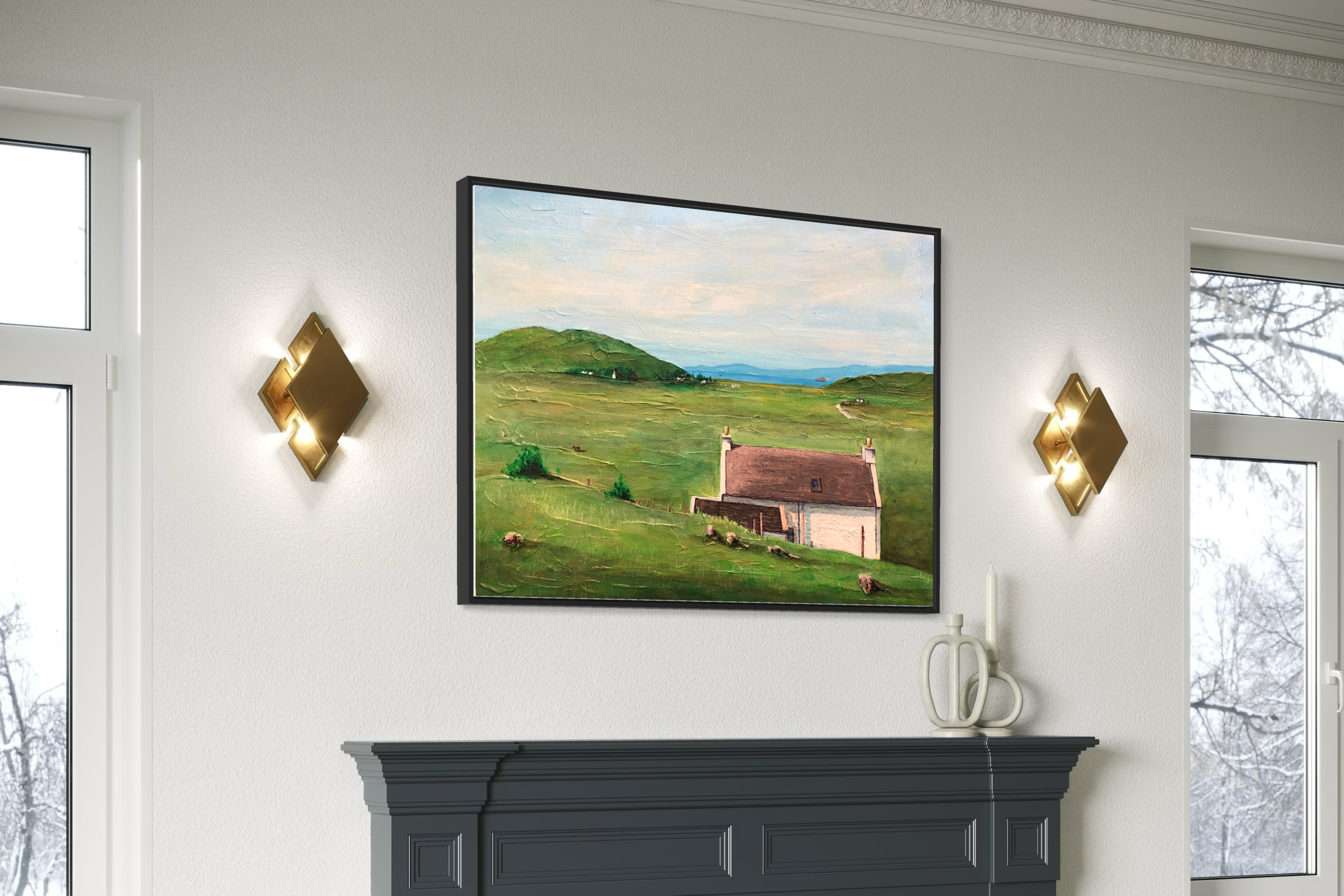 Skye Landscape Canvas Art Prints From Scotland