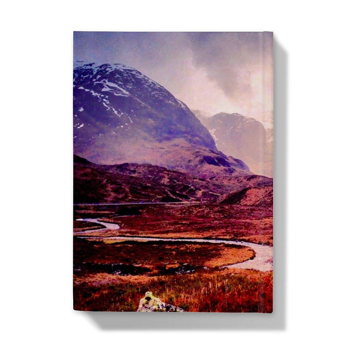 A Brooding Glencoe Art Gifts Hardback Journal-Journals & Notebooks-Glencoe Art Gallery-Paintings, Prints, Homeware, Art Gifts From Scotland By Scottish Artist Kevin Hunter