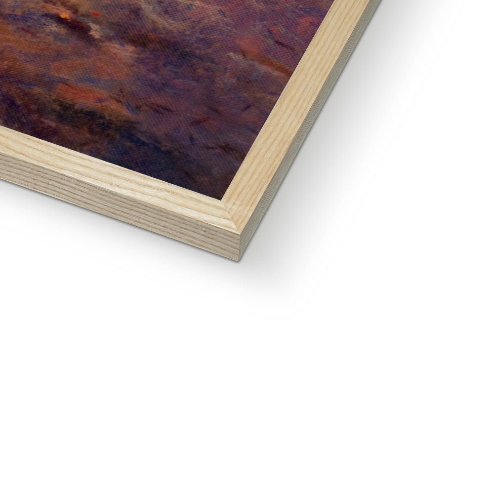 A Brooding Sligachan Skye Painting | Framed Prints From Scotland-Framed Prints-Skye Art Gallery-Paintings, Prints, Homeware, Art Gifts From Scotland By Scottish Artist Kevin Hunter