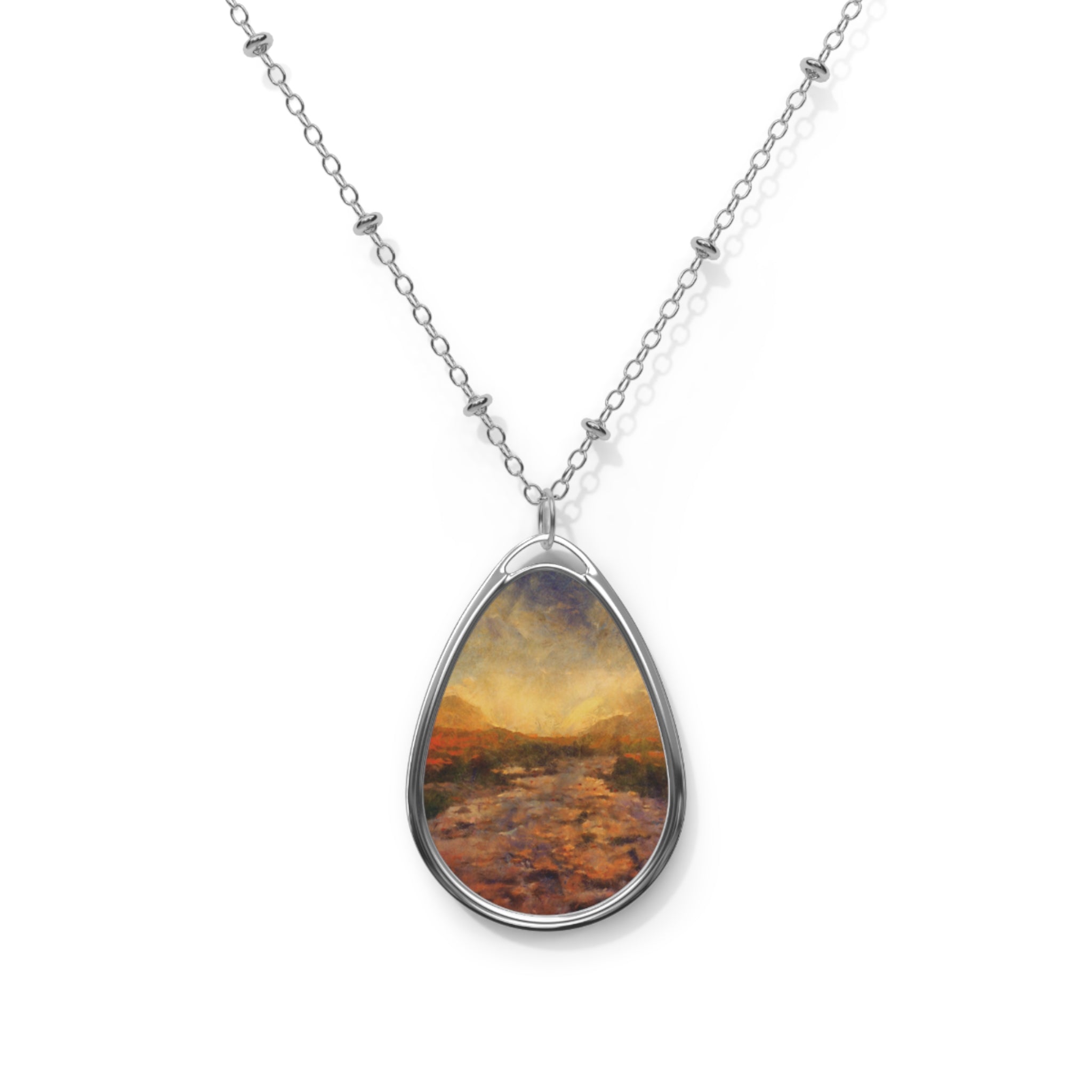 A Brooding Sligachan Skye | Scottish Art Jewellery | Necklace