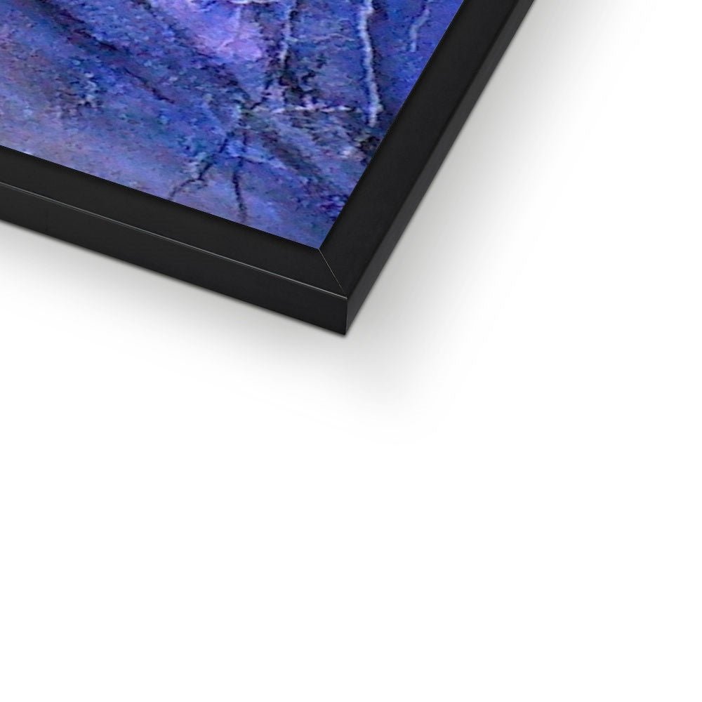 A Frozen River Kelvin Painting | Framed Prints From Scotland-Framed Prints-Edinburgh & Glasgow Art Gallery-Paintings, Prints, Homeware, Art Gifts From Scotland By Scottish Artist Kevin Hunter