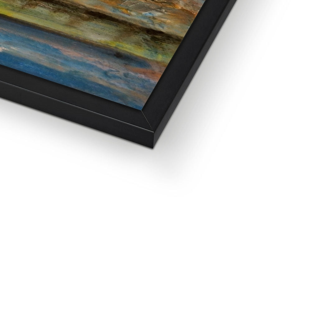 A Glencoe Cottage Painting | Framed Prints From Scotland-Framed Prints-Glencoe Art Gallery-Paintings, Prints, Homeware, Art Gifts From Scotland By Scottish Artist Kevin Hunter