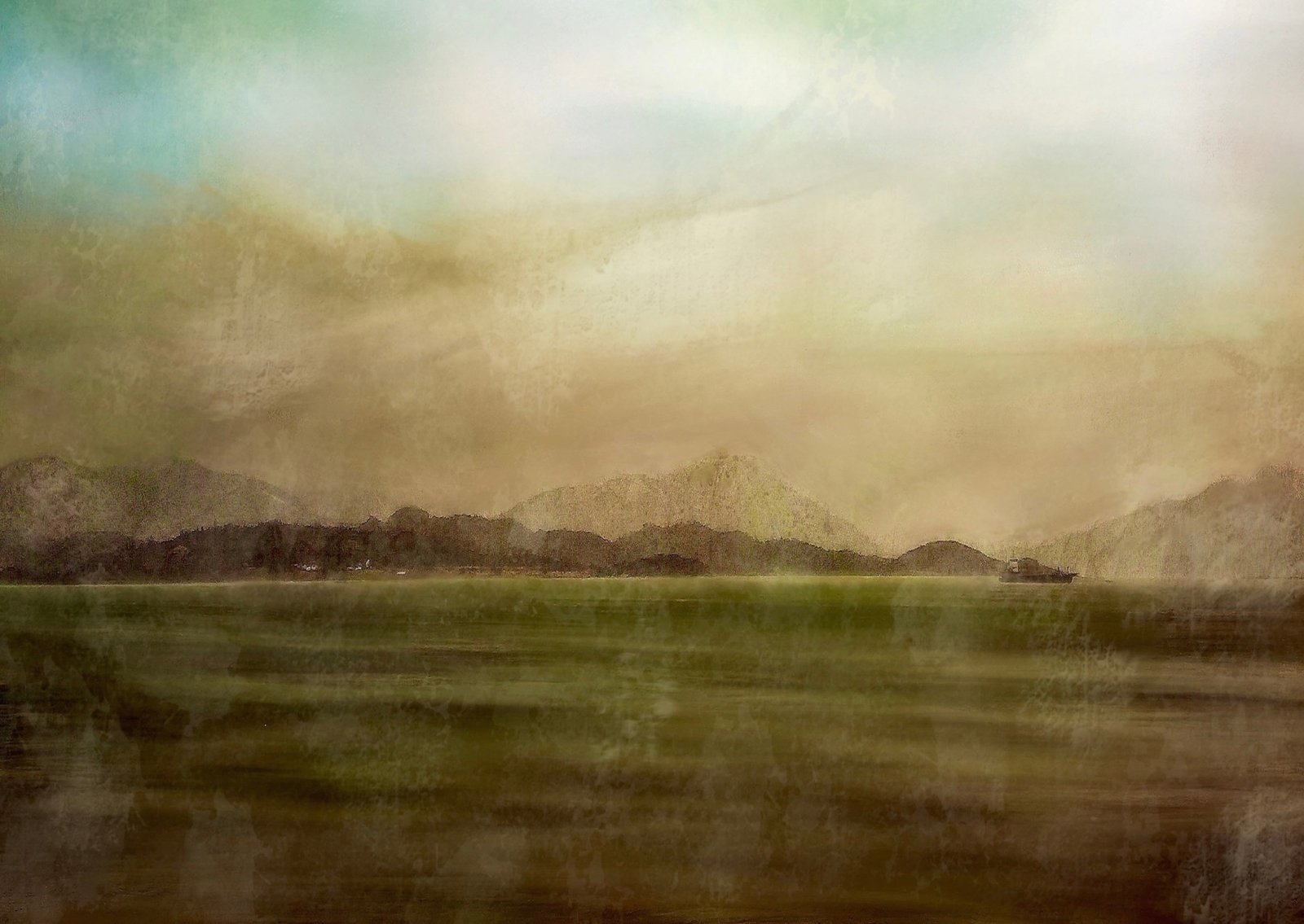 A Misty Isle Of Mull Scotland | Painting Art Prints | Scottish Artist Hunter