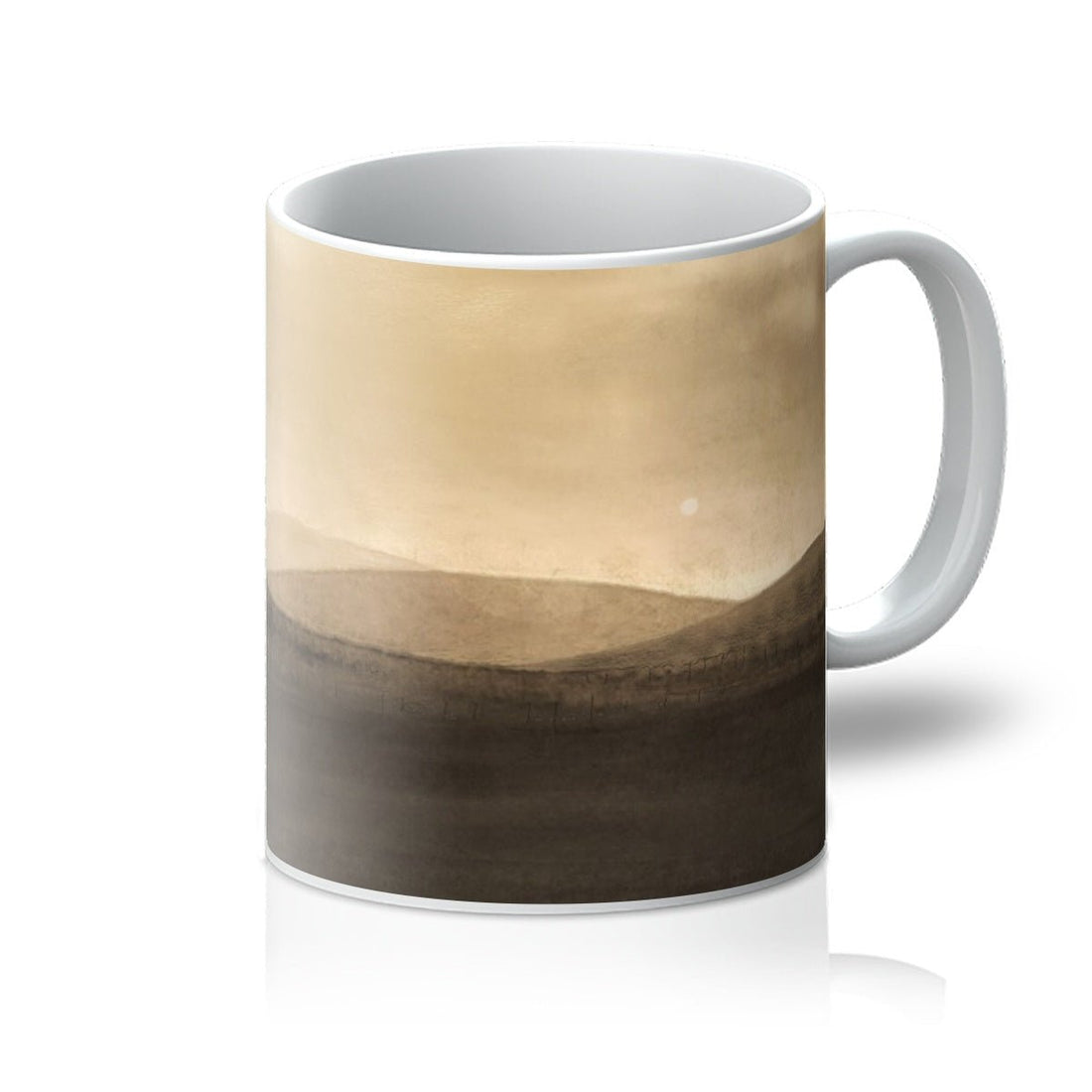 A Moonlit Croft Art Gifts Mug Scotland