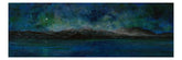 A Prussian Arran Night | Panoramic Painting & Art Prints | Arran Art Gallery | Paintings, Prints, Homeware and Art Gifts From Scotland By Scottish Artist Kevin Hunter