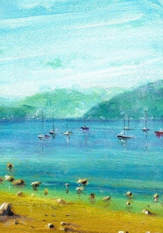 A Summer Day On The Clyde Art Prints from my River Clyde Art Gallery Collection