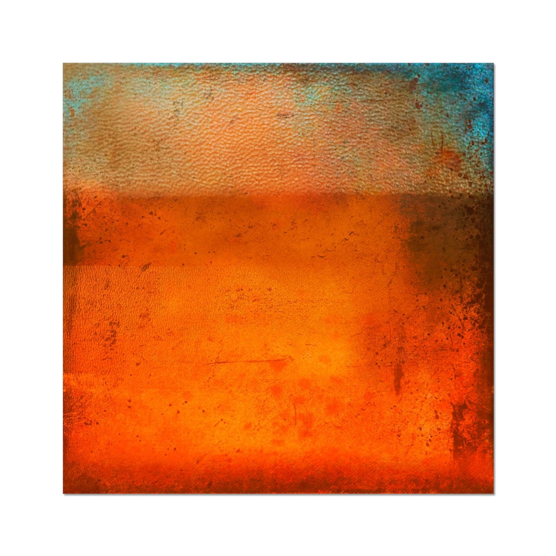 Sunset Horizon Abstract Painting | Artist Proof Collector Print | Paintings from Scotland by Scottish Artist Hunter
