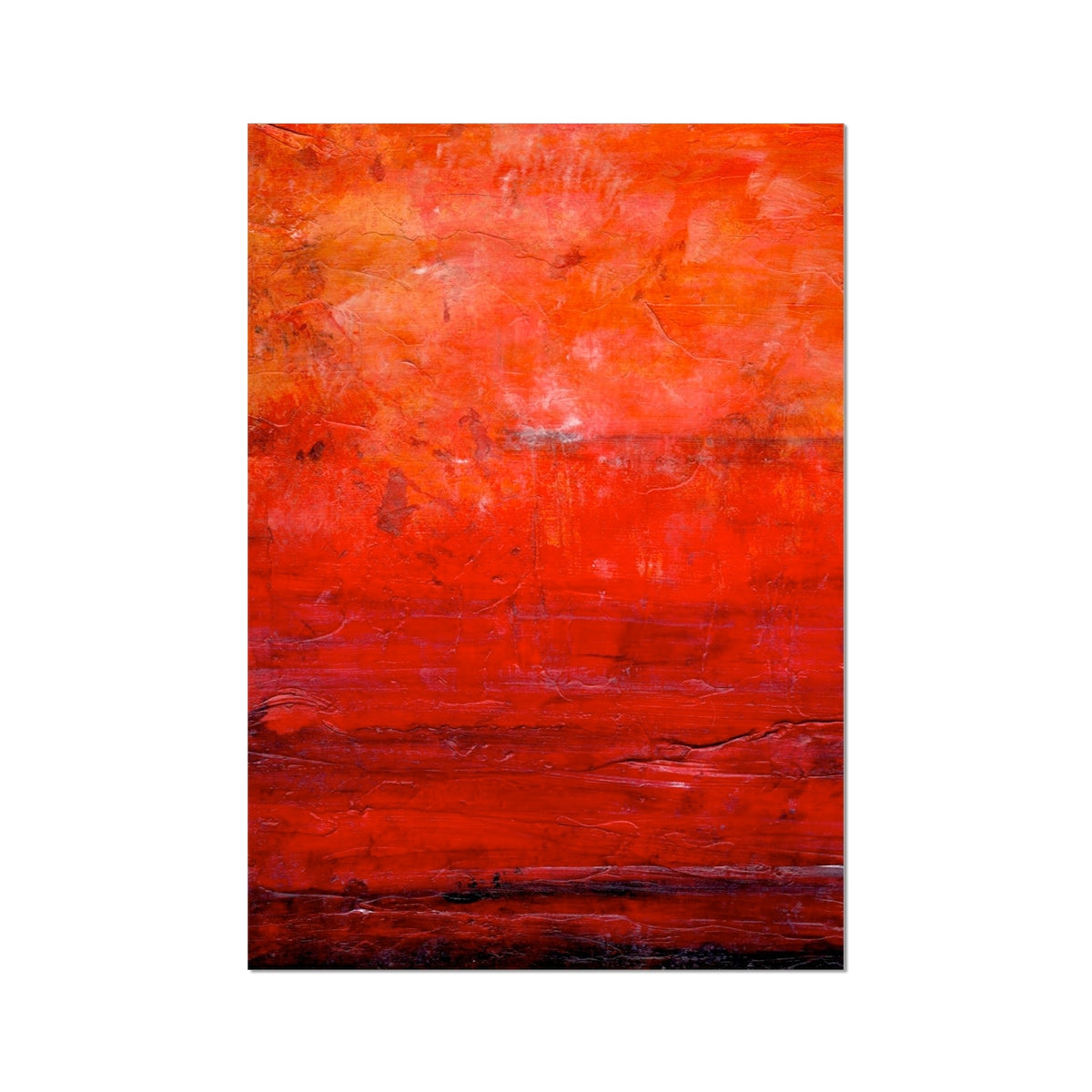Abstract Summer Painting | Fine Art Prints From Scotland-Unframed Prints-Abstract & Impressionistic Art Gallery-A2 Portrait-Paintings, Prints, Homeware, Art Gifts From Scotland By Scottish Artist Kevin Hunter