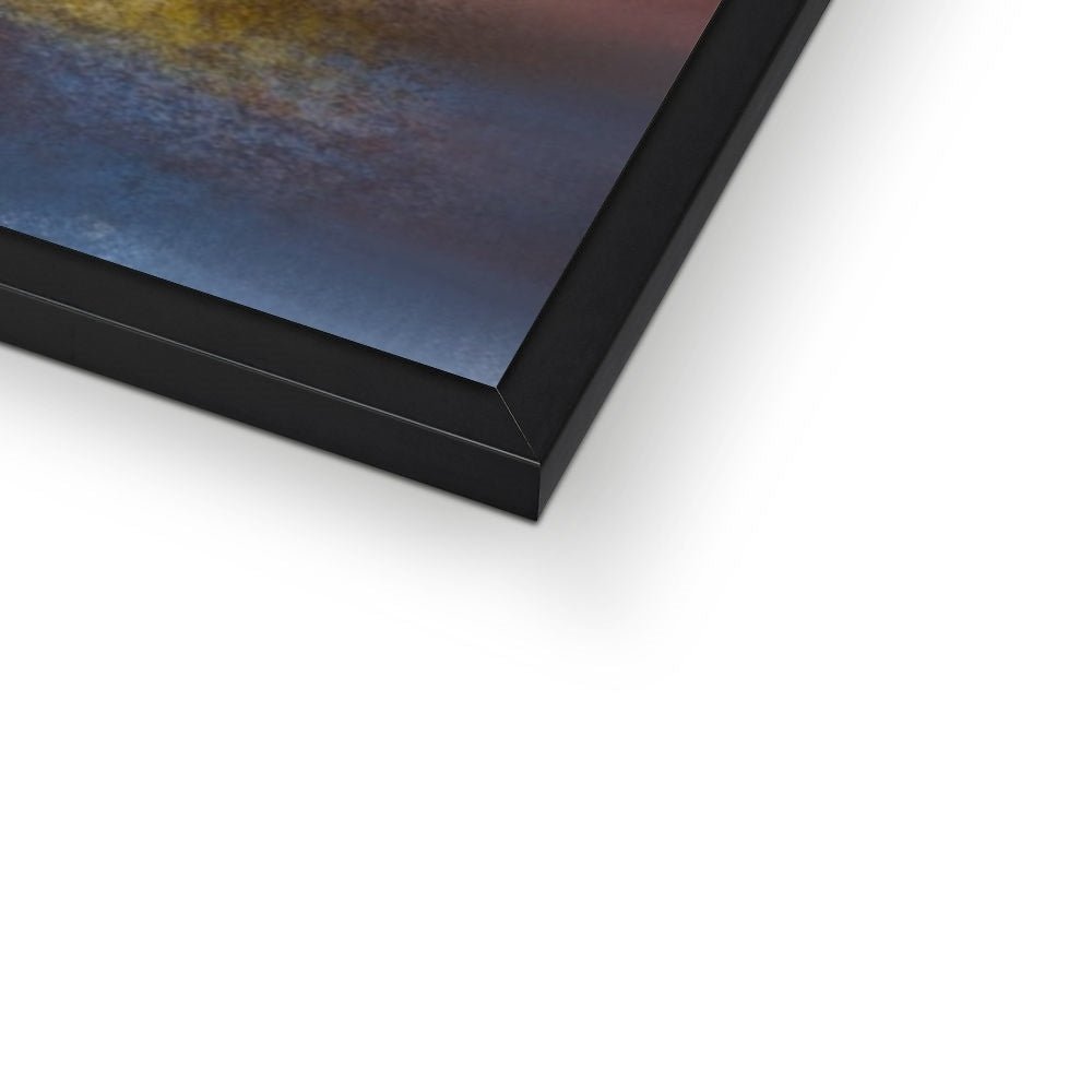 Ailsa Craig Dusk Painting | Framed Prints From Scotland-Framed Prints-Arran Art Gallery-Paintings, Prints, Homeware, Art Gifts From Scotland By Scottish Artist Kevin Hunter