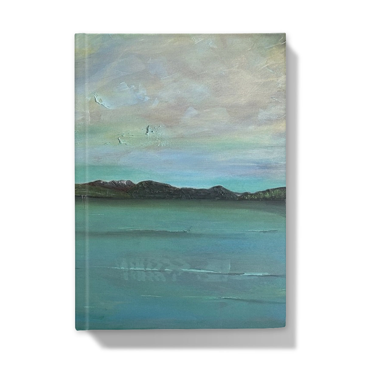 An Ethereal Loch Lomond Art Gifts Hardback Journal-Journals & Notebooks-Scottish Lochs & Mountains Art Gallery-5"x7"-Lined-Paintings, Prints, Homeware, Art Gifts From Scotland By Scottish Artist Kevin Hunter