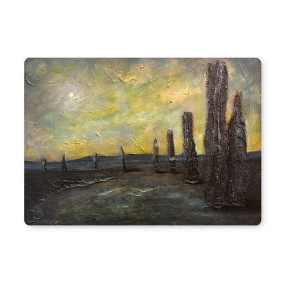 An Ethereal Ring Of Brodgar | Scottish Art Gifts | Placemat | Orkney Art Gallery | Paintings, Prints, Homeware and Art Gifts From Scotland By Scottish Artist Kevin Hunter