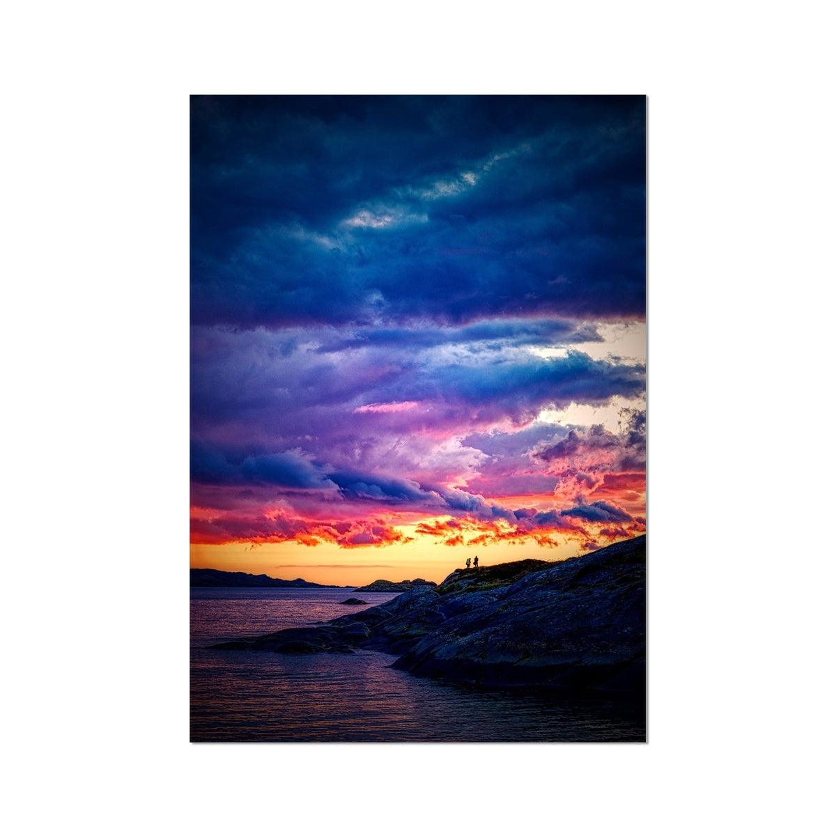Ardtoe Sunset Figures | Scottish Landscape Photography | Print