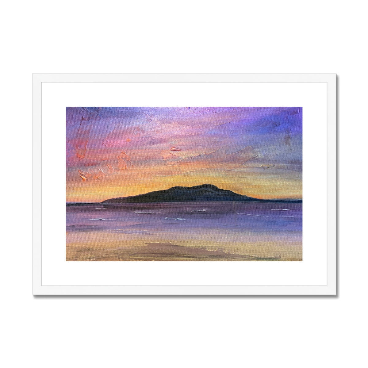 Arran Amethyst Art Prints - Gallery Scotland - Free Shipping Worldwide