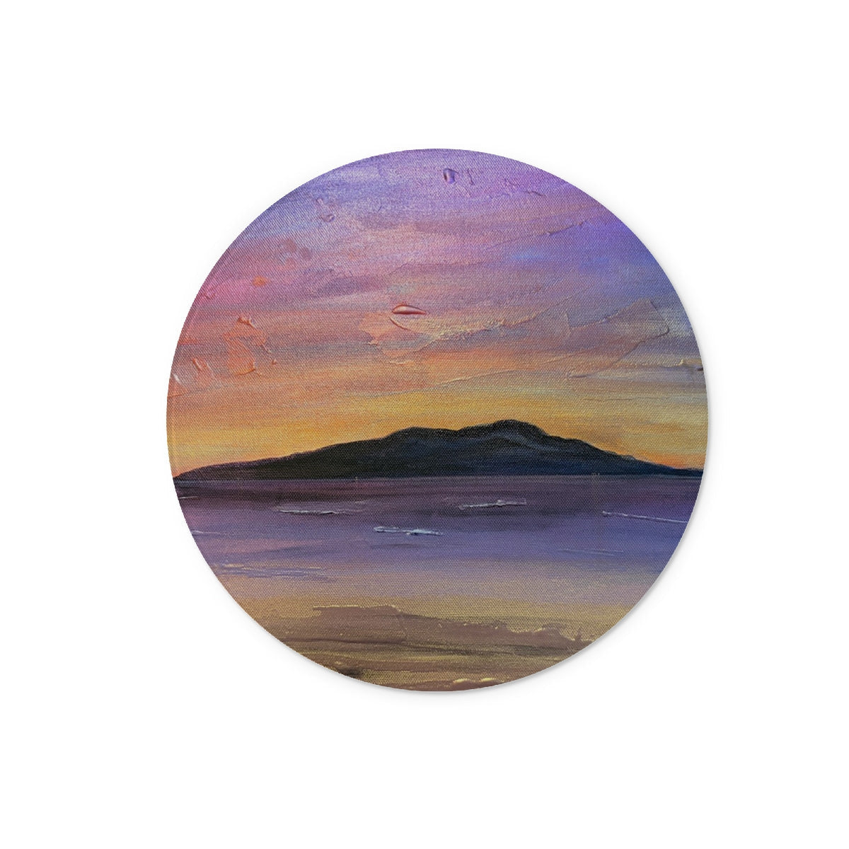 Arran Amethyst Glass Chopping Board - Art Gallery Scotland - Free Shipping Worldwide