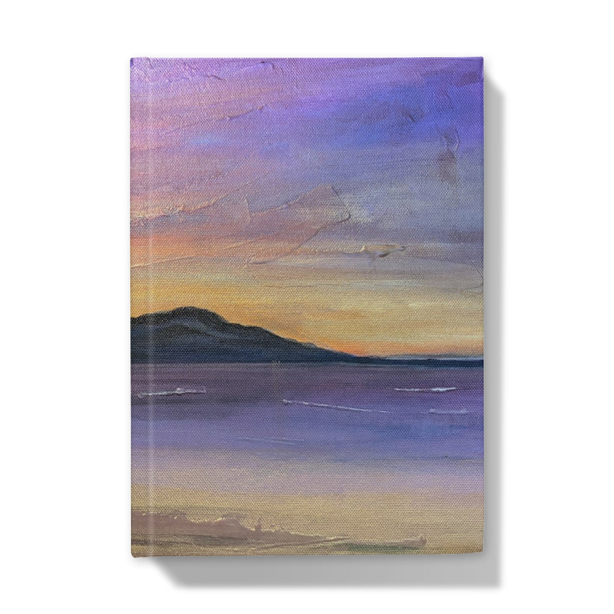 Arran Amethyst Hardback Journal - Art Gallery Scotland - Free Shipping Worldwide