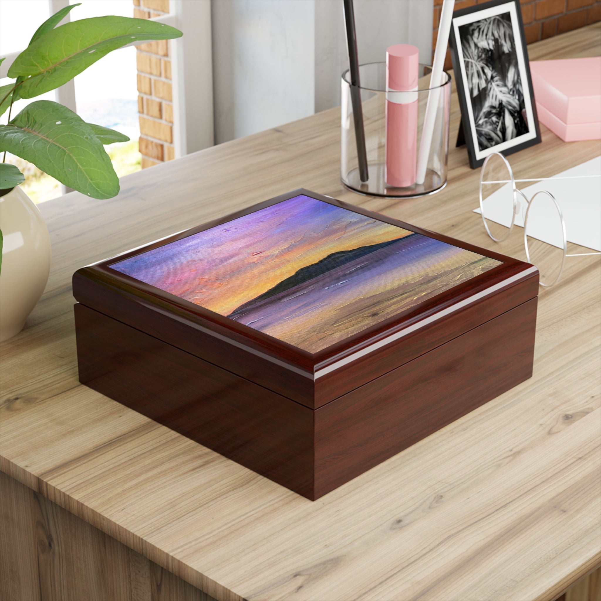 Arran Amethyst | Jewellery Box | Scotland - Art Gallery - Free Shipping Worldwide