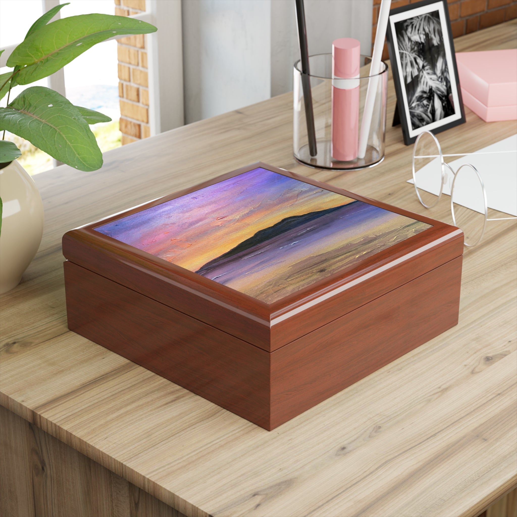 Arran Amethyst | Jewellery Box | Scotland - Art Gallery - Free Shipping Worldwide