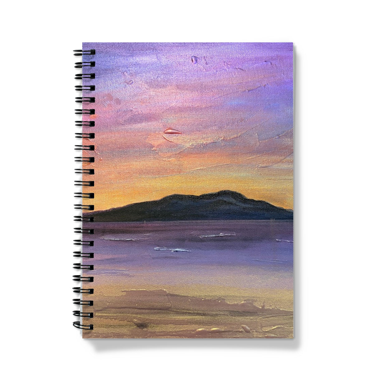 Arran Amethyst Notebook - Art Gallery Scotland - Free Shipping Worldwide