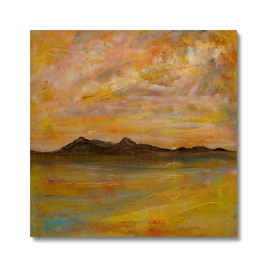 Impresiones en lienzo de Arran Dusk