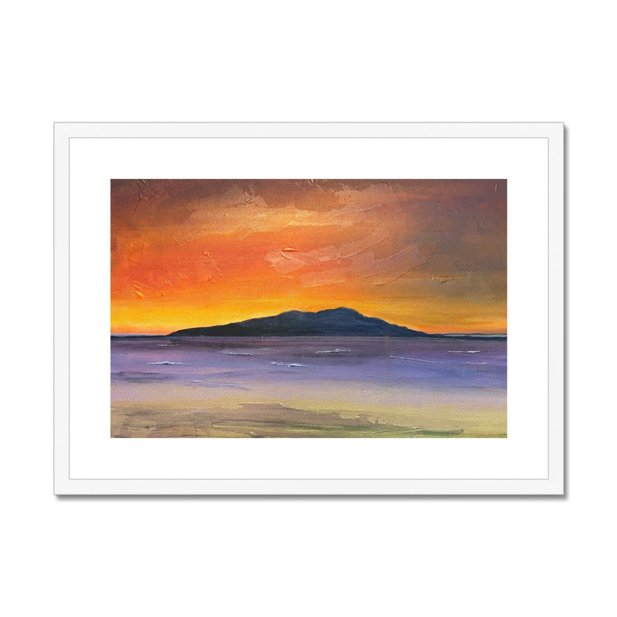 Arran Embers Art Prints - Gallery Scotland - Free Shipping Worldwide