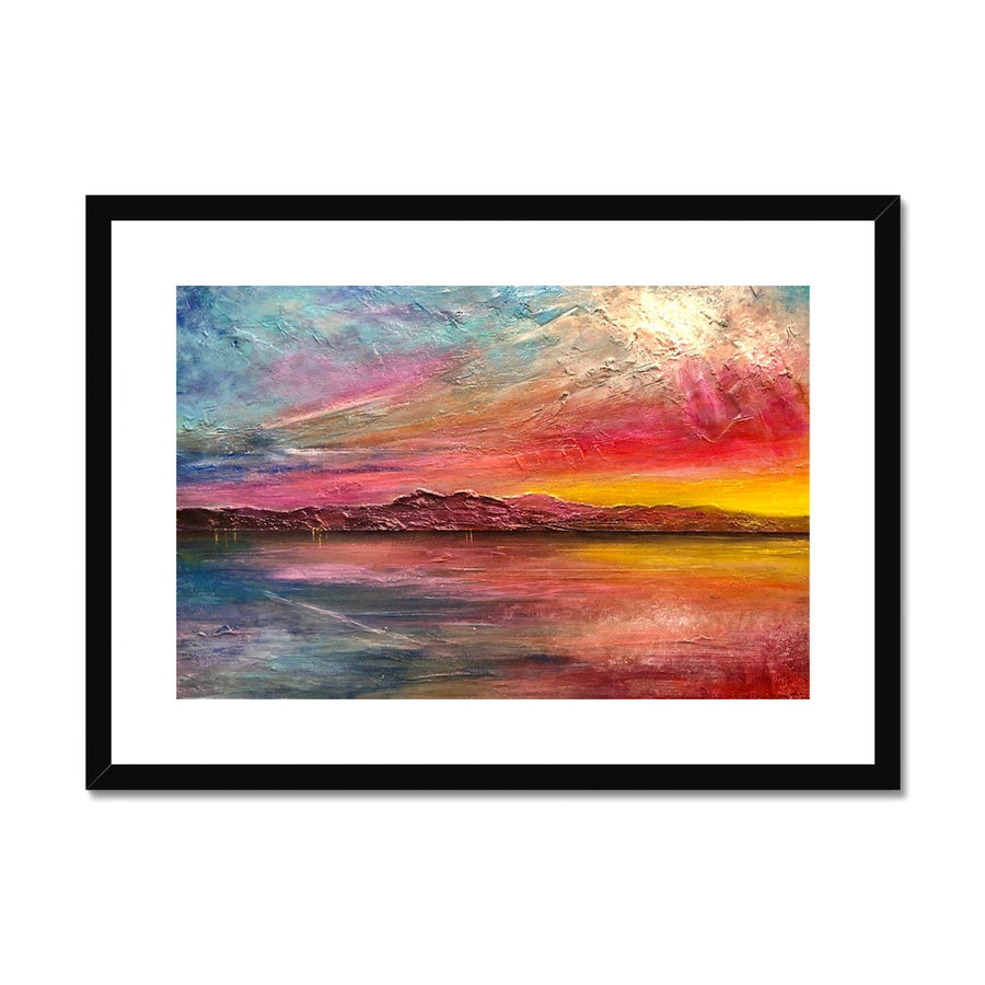 Arran Sunset Ii Art Prints