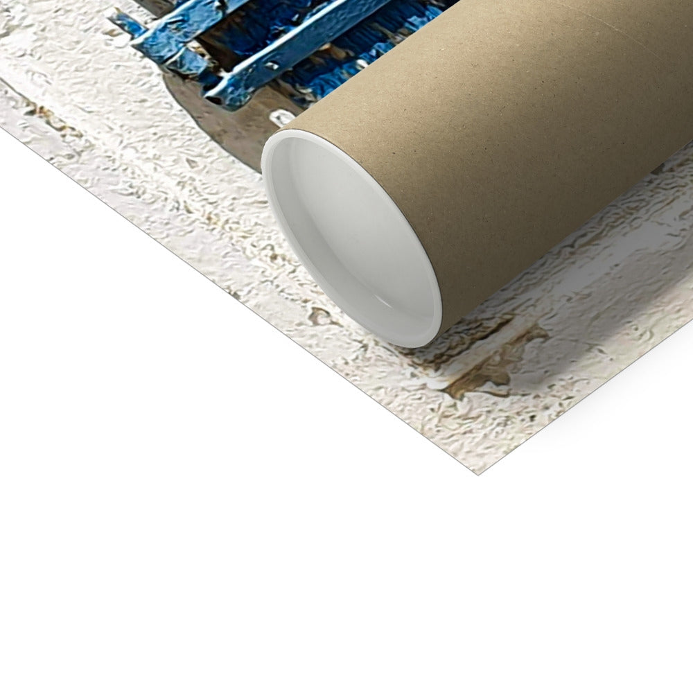 Die Fensterläden von Lakones Fine Art Print