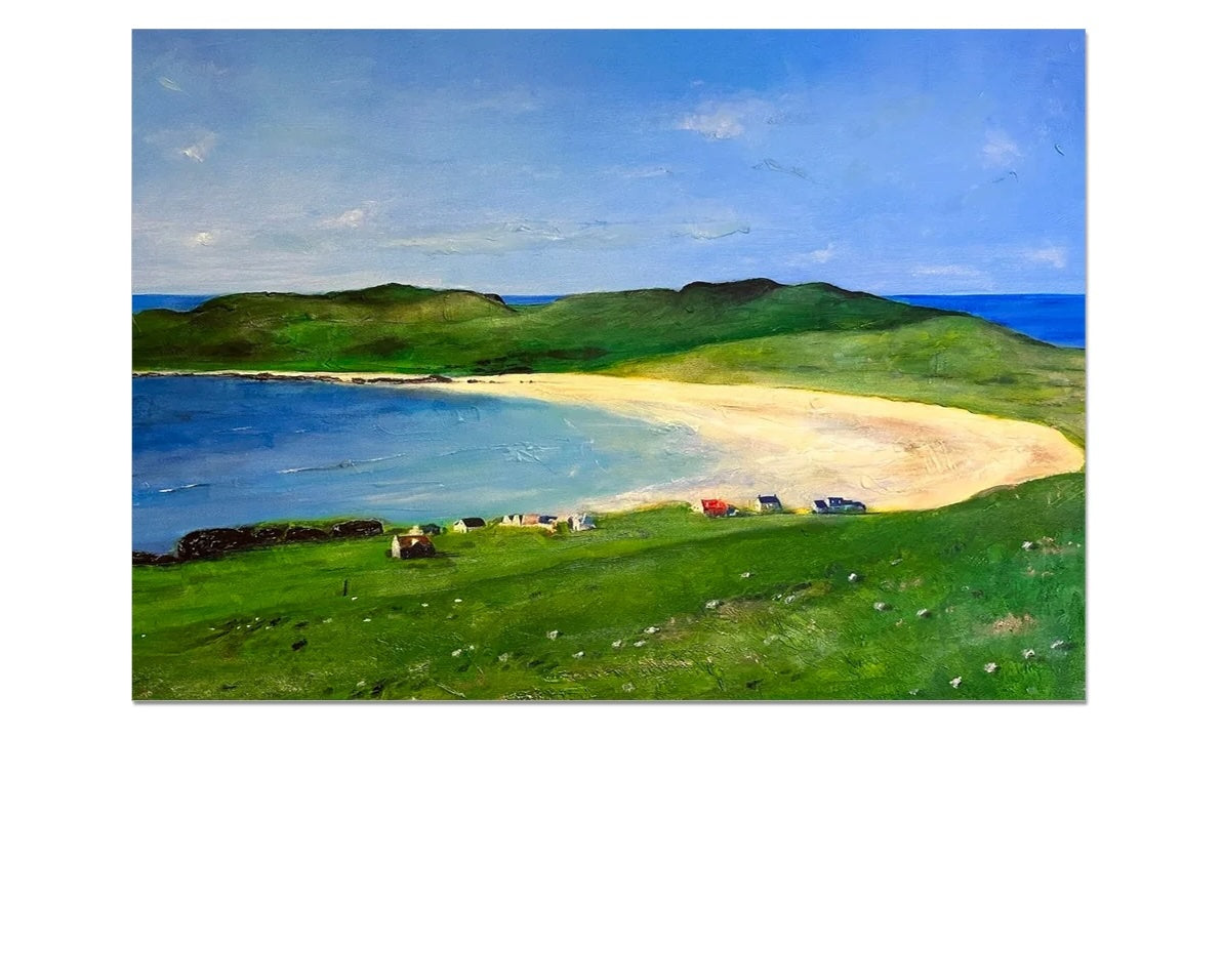 Balephuil Beach Tiree-art-painting-scotland