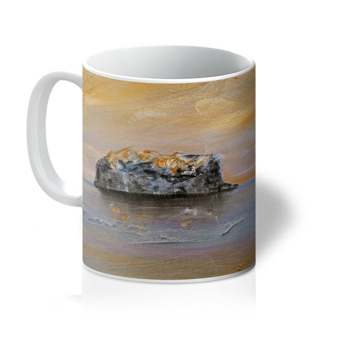 Bass Rock Dawn Art Gifts Mug Scotland