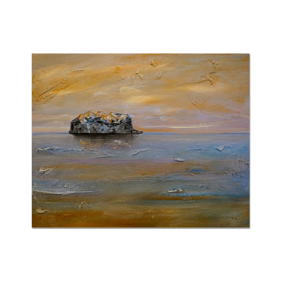 Impresión de coleccionista prueba de artista de Bass Rock Dawn