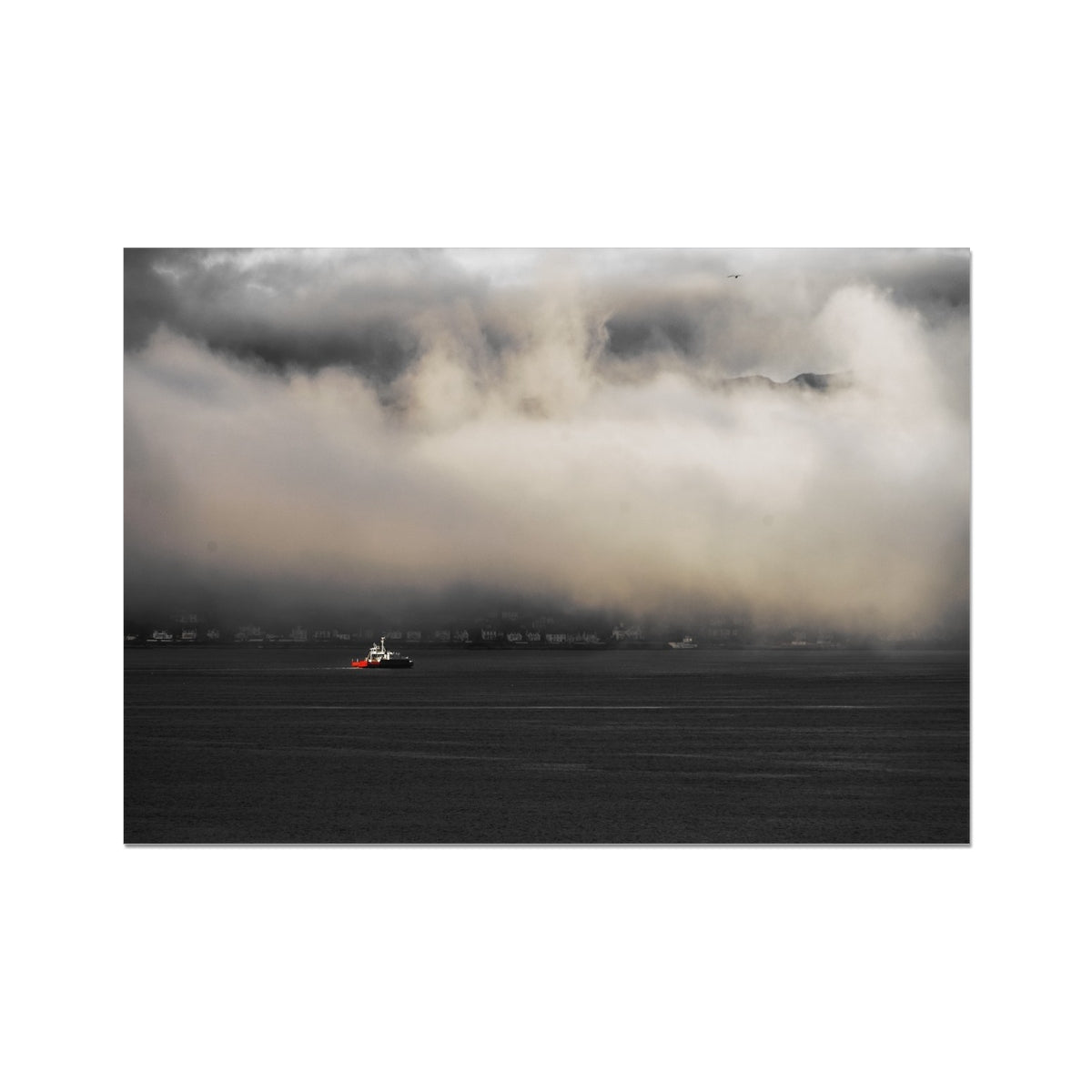 The Crossing - Western Ferries - RED Fine Art Print