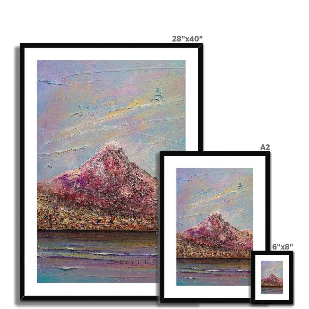 Ben Lomond Painting | Framed & Mounted Prints From Scotland