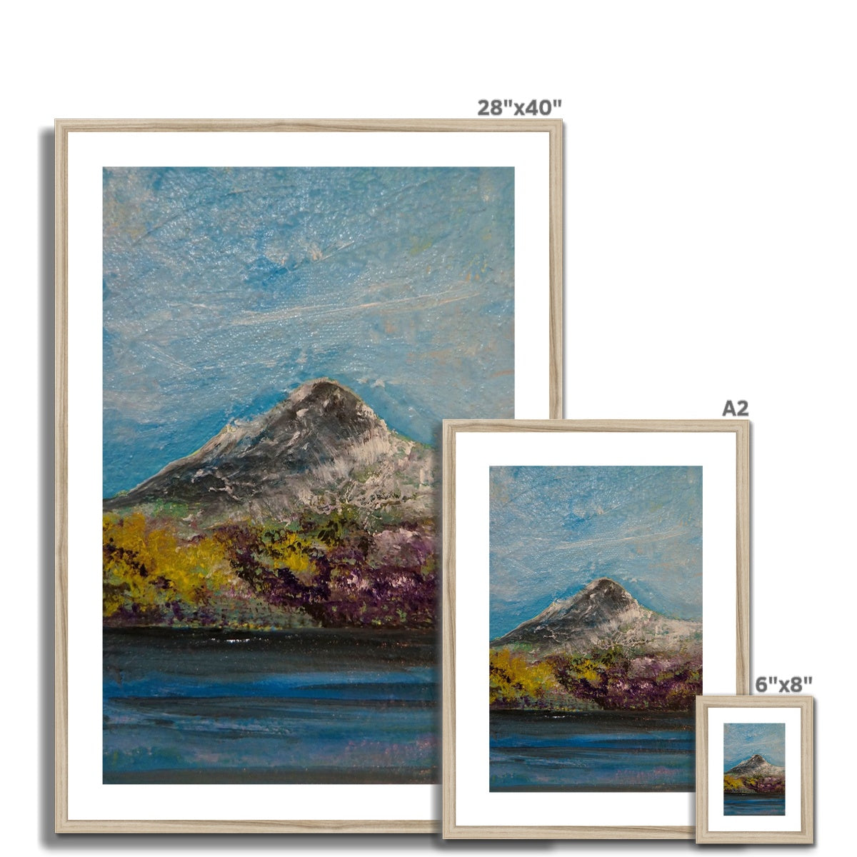 Ben Lomond ii Painting | Framed & Mounted Prints From Scotland