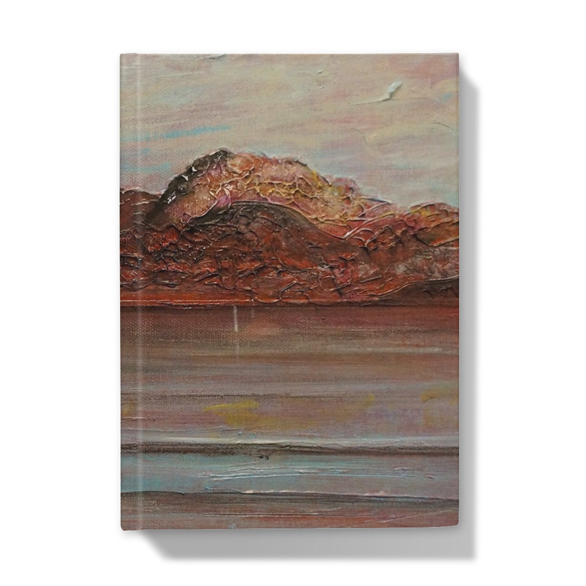 Ben Nevis hardback journal with muted mountain canvas print