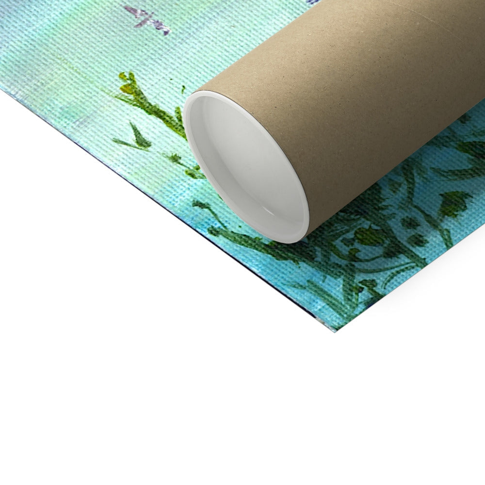 Boats On The Clyde Hahnemühle German Etching Print in brown tube