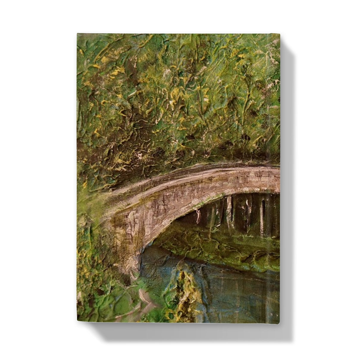 Stone Arch Bridge with Green Foliage on Brig O Doon Journal