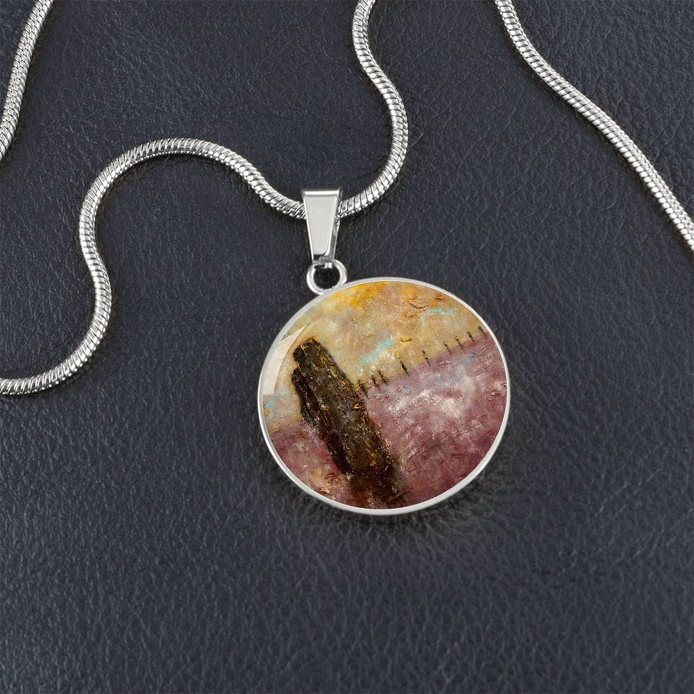 Brodgar Mist Orkney | Scottish Art Jewellery | Luxury Necklace