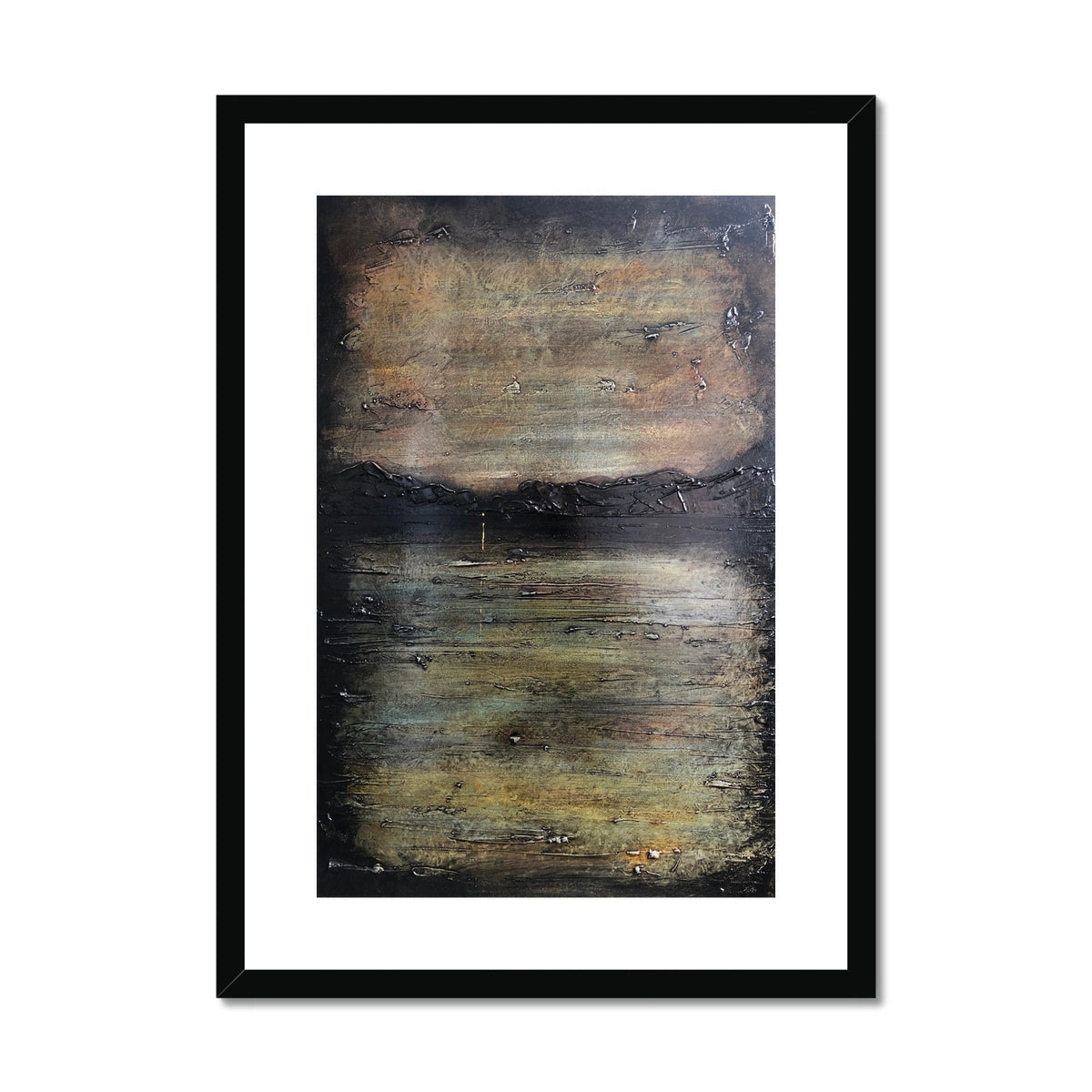 A Brooding Clyde Night Art Prints - River Gallery Scotland - Free Shipping Worldwide