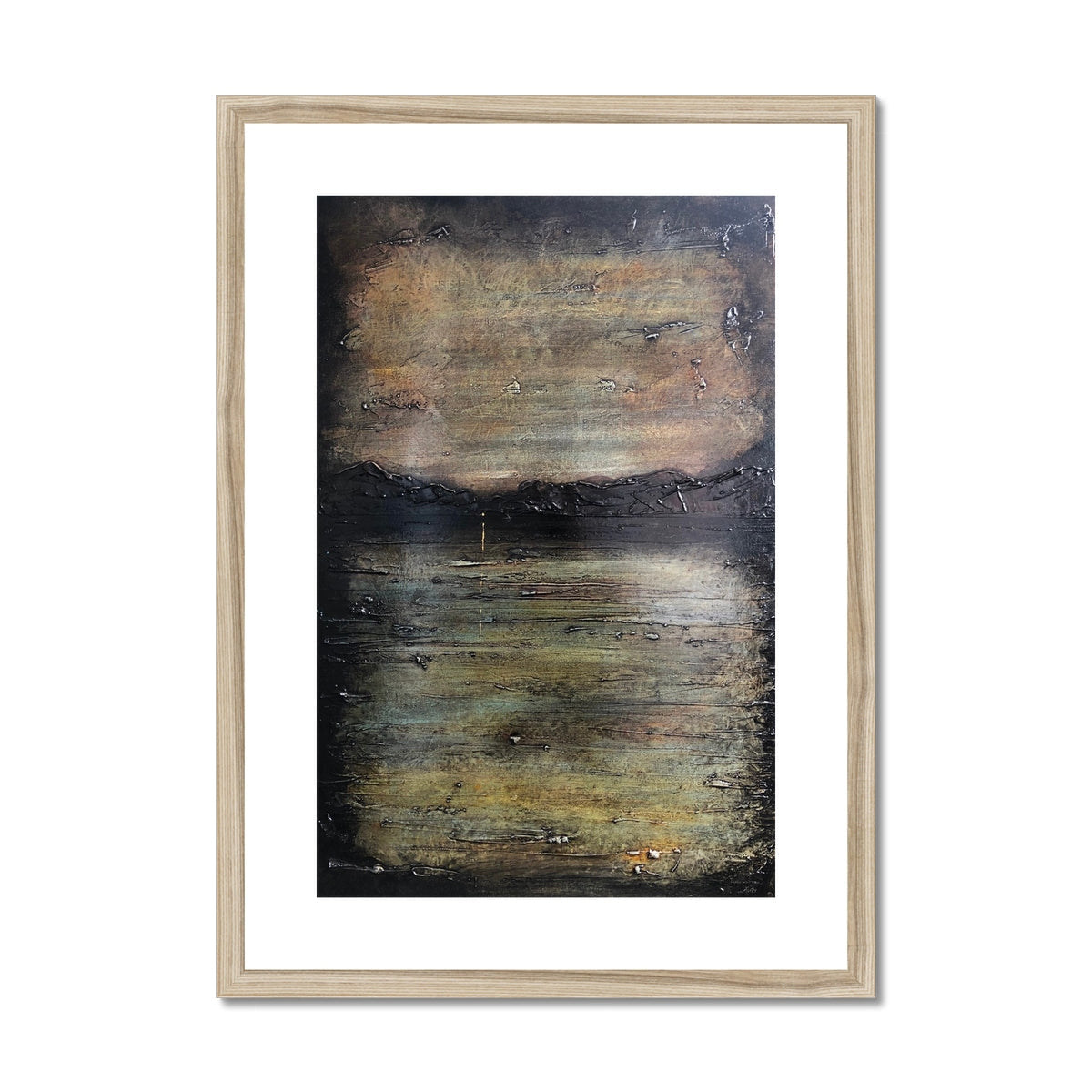 A Brooding Clyde Night Art Prints - River Gallery Scotland - Free Shipping Worldwide