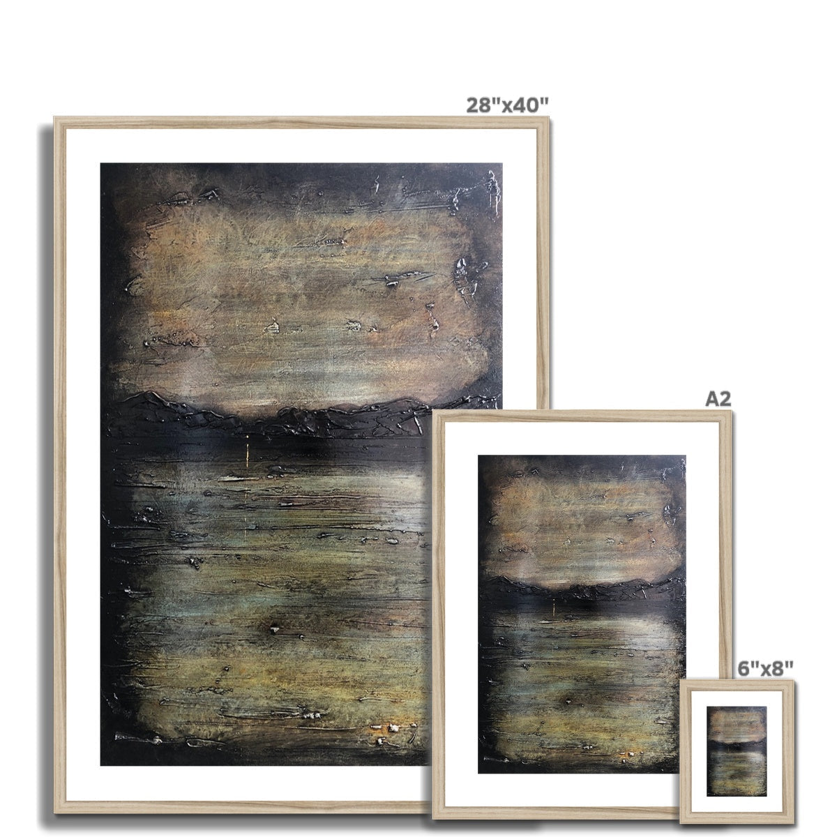 A Brooding Clyde Night Art Prints - River Gallery Scotland - Free Shipping Worldwide