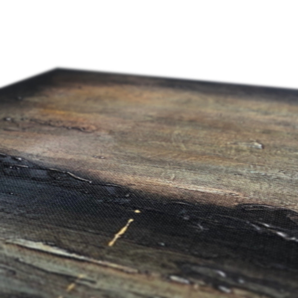 A Brooding Clyde Night Canvas Prints - River Art Gallery Scotland - Free Shipping Worldwide