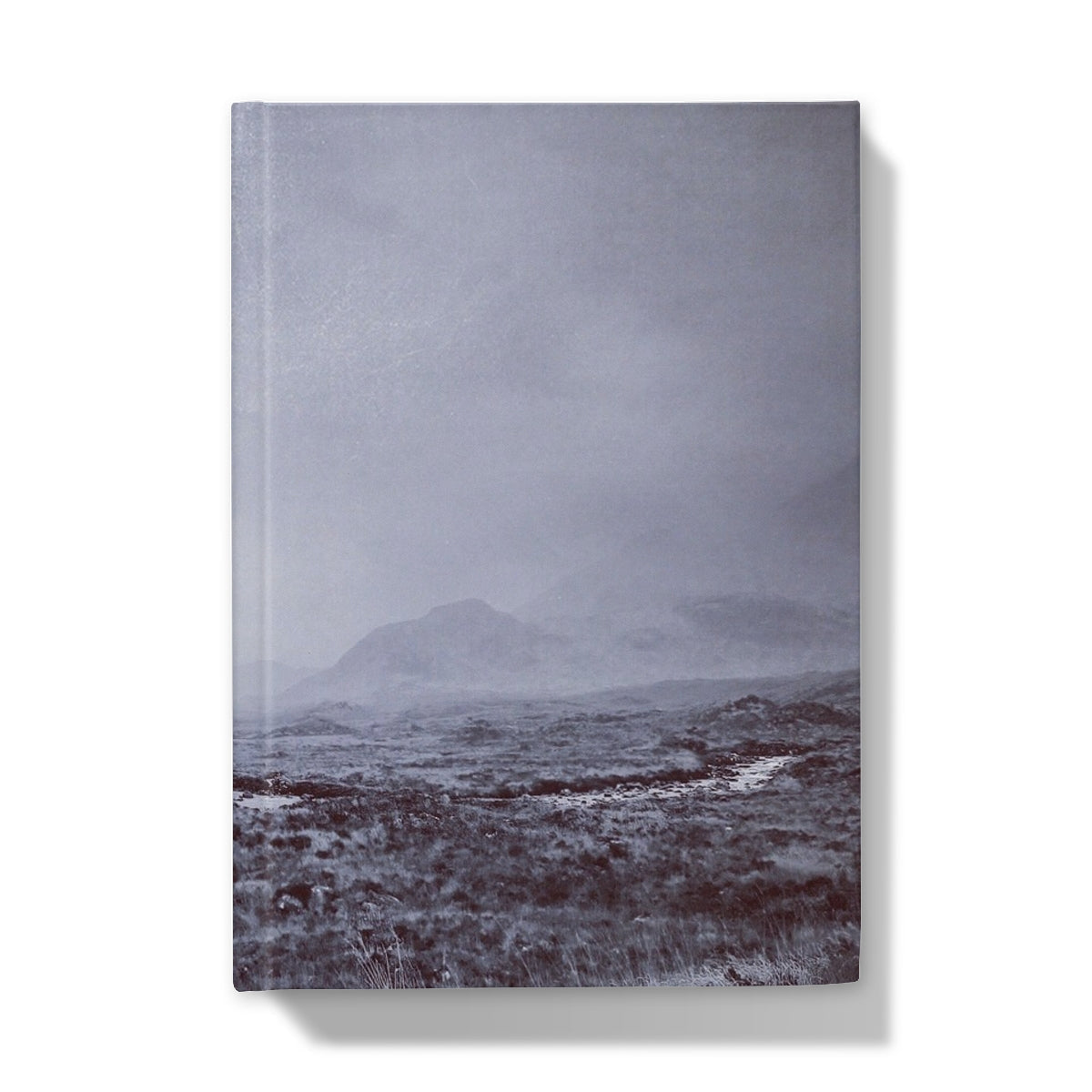 Misty Cuillin landscape canvas print in brooding hardback journal
