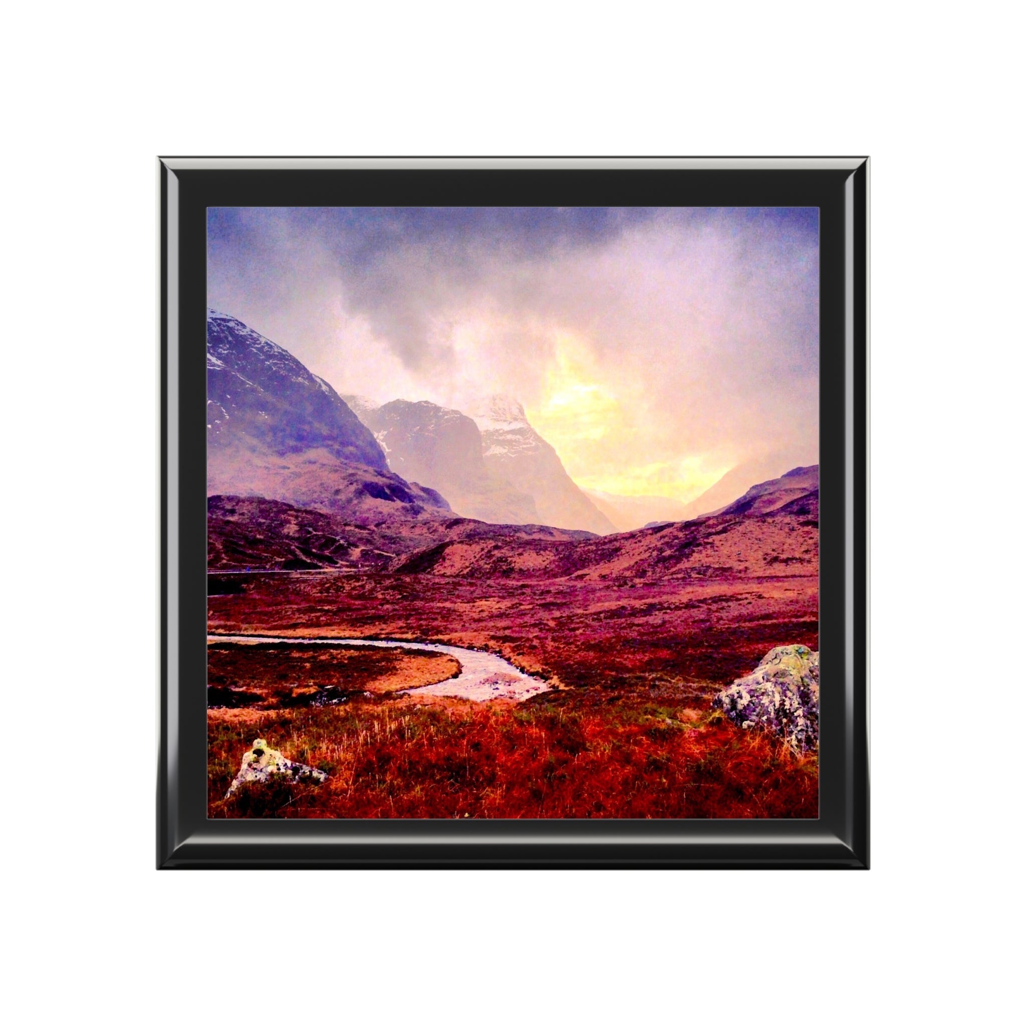 A Brooding Glencoe | Jewellery Box | Scotland - Art Gallery - Free Shipping Worldwide